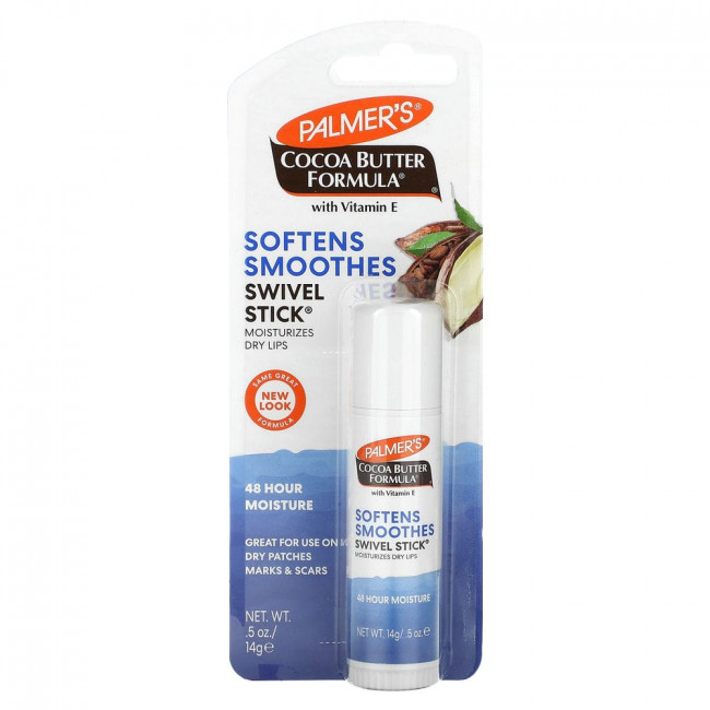 Palmer's, Cocoa Butter Formula, стик с витамином Е, 14 г (5 унций)