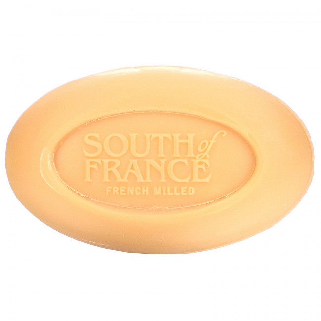 South of France, Orange Blossom Honey, French Milled Bar Soap with Organic Shea Butter, 6 oz (170 g)