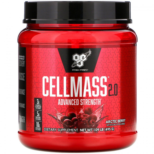 BSN, Cellmass 2.0, концентрированное средство для восстановления после тренировки, арктические ягоды, 495 г (1,09 фунта) BSN, Cellmass 2.0, концентрированное средство для восстановления после тренировки, арктические ягоды, 495 г (1,09 фунта)