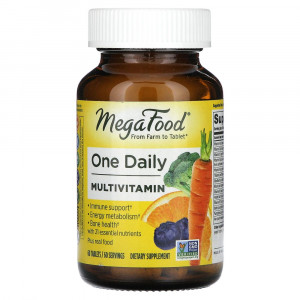 MegaFood, One Daily, витамины для приема один раз в день, 60 таблеток MegaFood, One Daily, витамины для приема один раз в день, 60 таблеток