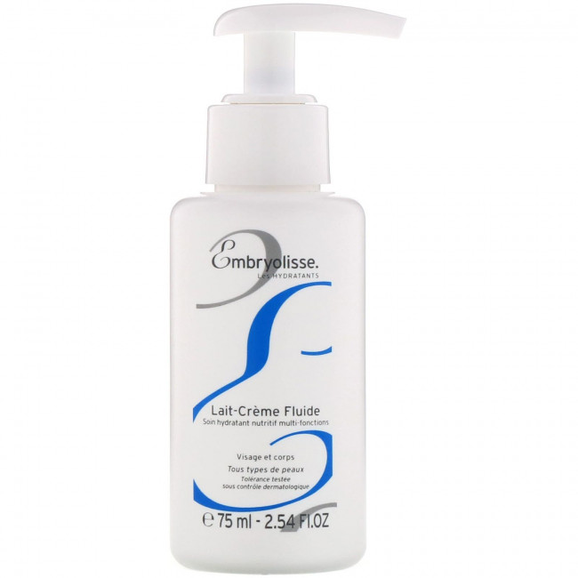 Embryolisse, Lait-Creme Fluide, многофункциональное питательное и увлажняющее крем-молочко, 75 мл (2,54 жидк. унции) Embryolisse, Lait-Creme Fluide, многофункциональное питательное и увлажняющее крем-молочко, 75 мл (2,54 жидк. унции)