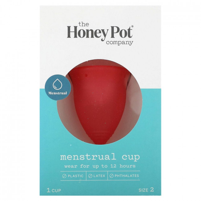 The Honey Pot Company, Менструальная чаша, размер 2`` 1 чашка