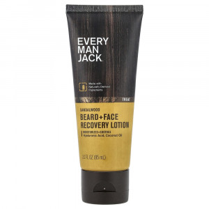 Every Man Jack, восстанавливающий лосьон для бороды и лица, сандаловое дерево, 95 мл (3,2 жидких унции)