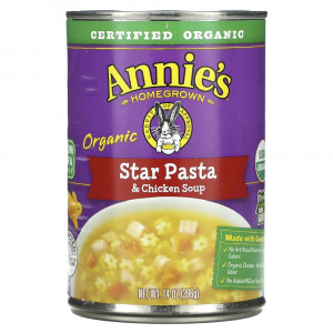 Annie's Homegrown, Органическая паста с курицей, 396 г (14 унций)