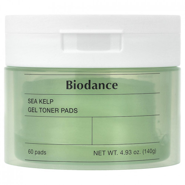 Biodance, тонизирующие подушечки с гелем из морских водорослей, 60 штук. Biodance, тонизирующие подушечки с гелем из морских водорослей, 60 штук.