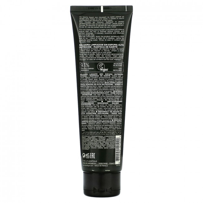 Lazartigue, Nourish 2 IN 1, High Nutrition Low-Shampoo, Dry, Thick Hair, 5.1 fl oz (150 ml)