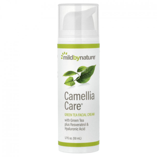Крем для кожи с зеленым чаем Mild By Nature, Camellia Care®, 50 мл (1,7 жидких унций)
