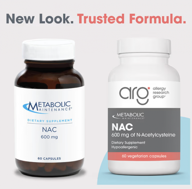 Metabolic Maintenance, NAC, 600 мг, 60 капсул Metabolic Maintenance, NAC, 600 мг, 60 капсул