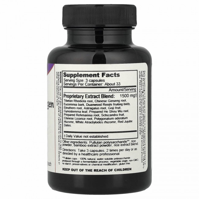 Dragon Herbs, Super Adaptogen, 500 mg, 100 Vegetarian Capsules