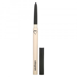 Colorgram, Shade Re-Forming Slim Pencil Liner, 01 Ash Black, 0.004 oz (0.12 g)