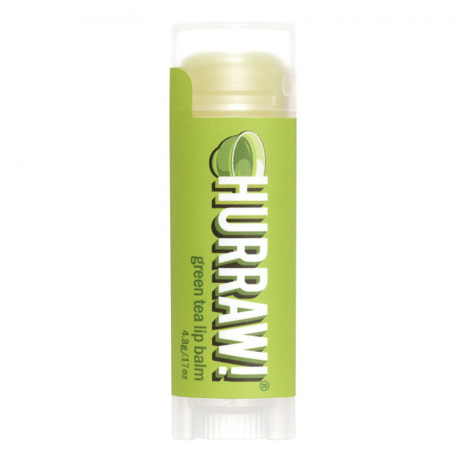 Hurraw! Balm, Бальзам для губ, зеленый чай, 0,15 унции (4,3 г) Hurraw! Balm, Бальзам для губ, зеленый чай, 0,15 унции (4,3 г)