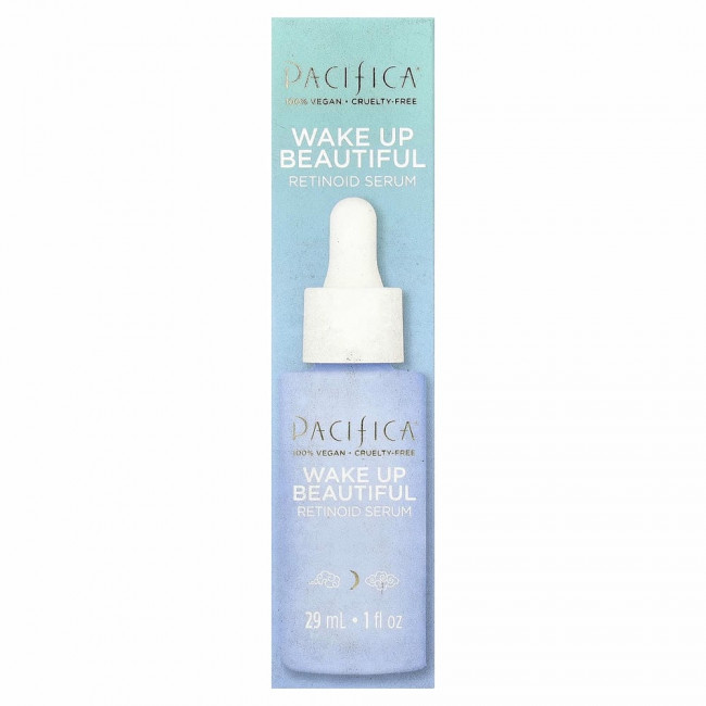 Pacifica, Wake Up Beautiful Retinoid Serum, 29 мл (1 жидк. Унция) Pacifica, Wake Up Beautiful Retinoid Serum, 29 мл (1 жидк. Унция)