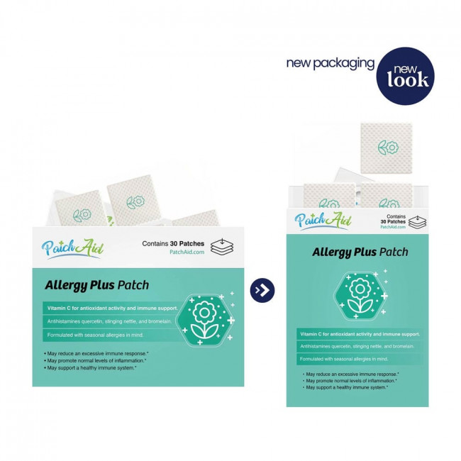 PatchAid, пластырь от аллергии Allergy Plus, 30 пластырей