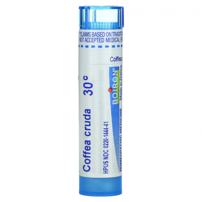 Boiron, Single Remedies, Кофеа круда, 30С, прибл. 80 гранул Boiron, Single Remedies, Кофеа круда, 30С, прибл. 80 гранул