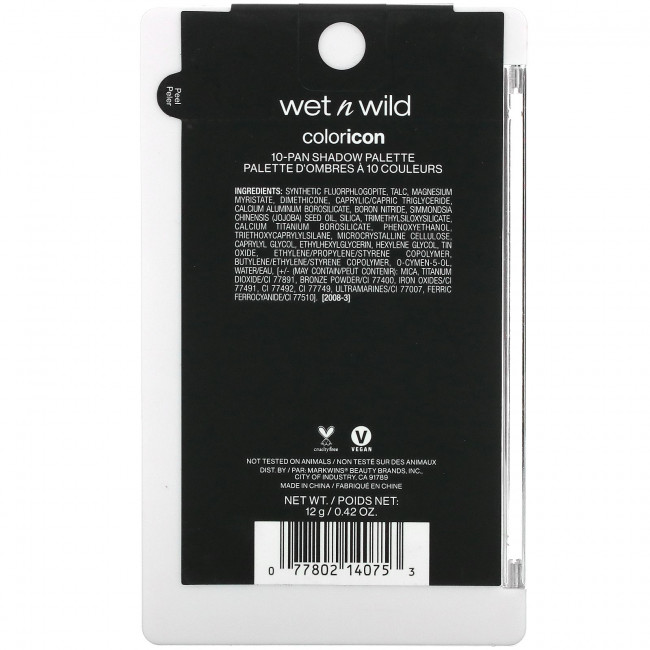 Wet n Wild, Color Icon, Call Me Sunshine, палитра теней из 10 оттенков,12 г (0,42 унции) Wet n Wild, Color Icon, Call Me Sunshine, палитра теней из 10 оттенков,12 г (0,42 унции)