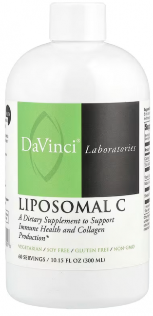 DaVinci Laboratories of Vermont, Липосомальный витамин C, 300 мл (10.15 унций)