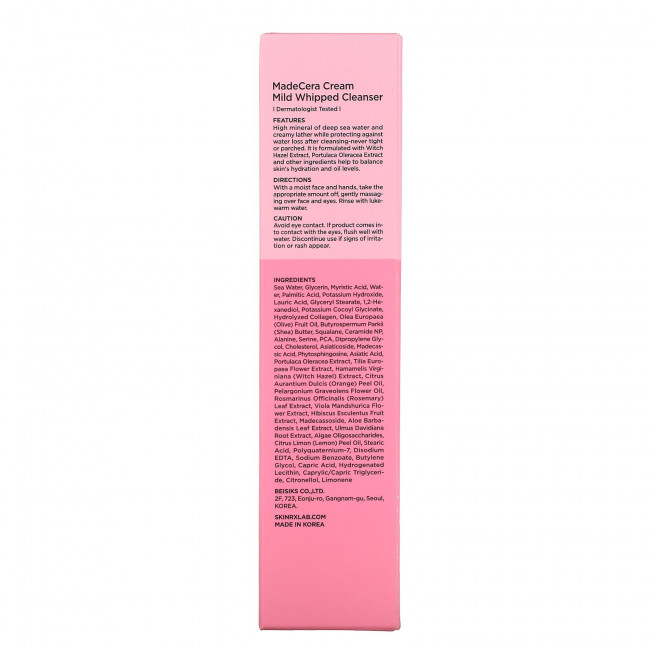 SkinRx Lab, MadeCera Cream, мягкое очищающее средство со взбитыми сливками, 100 мл (3,38 жидк. Унции) SkinRx Lab, MadeCera Cream, мягкое очищающее средство со взбитыми сливками, 100 мл (3,38 жидк. Унции)