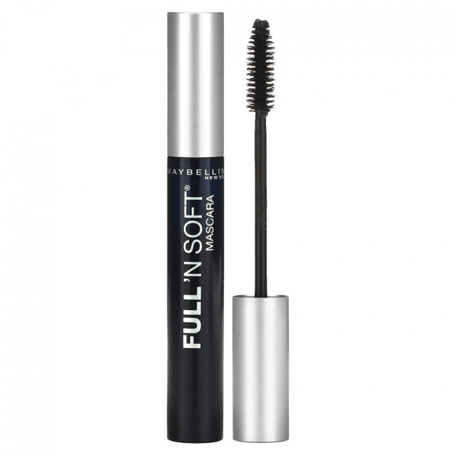Maybelline, Тушь для ресниц Full 'N Soft, оттенок 301 угольно-черный, 8,2 мл Maybelline, Тушь для ресниц Full 'N Soft, оттенок 301 угольно-черный, 8,2 мл