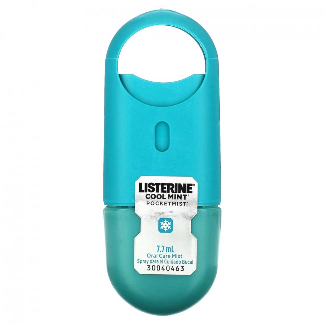 Listerine, PocketMist, Cool Mint, 140 распылений, 7,7 мл (товар снят с производства)