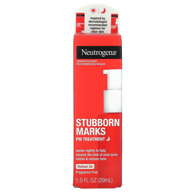 Neutrogena, Лечение следов от стойких акне вечером, 29 мл (1 жидк. унция)