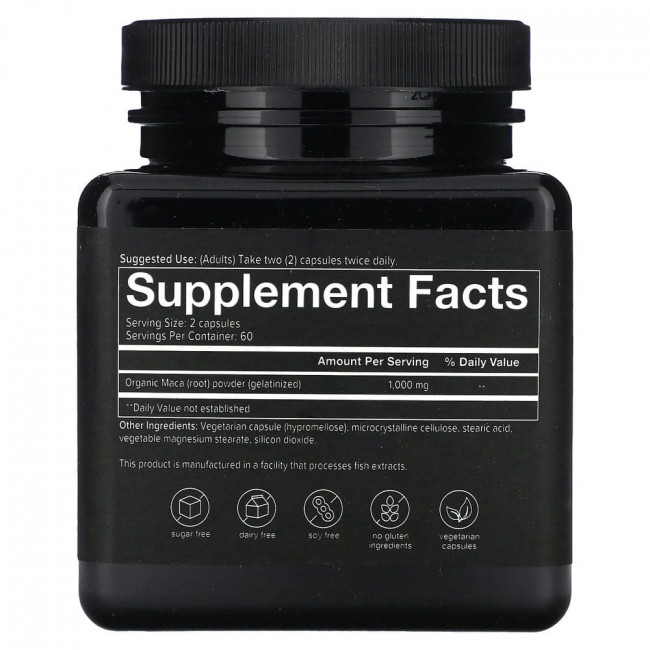 Youtheory, Men, Maca, 120 Veg Caps