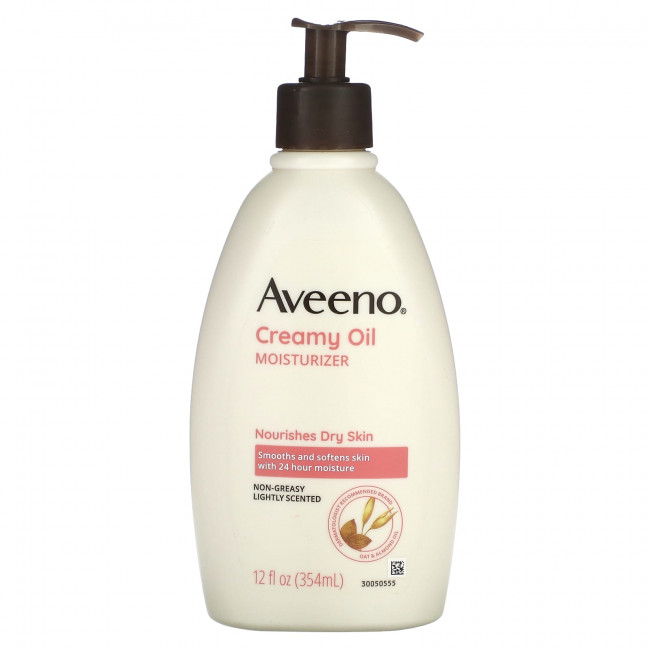 Aveeno, Увлажняющий крем с маслом, с легким ароматом, 354 мл (12 жидк. Унций) Aveeno, Увлажняющий крем с маслом, с легким ароматом, 354 мл (12 жидк. Унций)