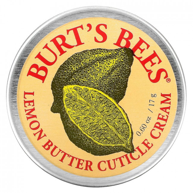 Burt's Bees, Крем для кутикулы с лимонным маслом, 17 г (0,60 унции) Burt's Bees, Крем для кутикулы с лимонным маслом, 17 г (0,60 унции)