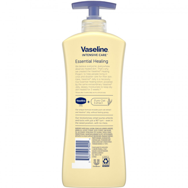 Vaseline, Лосьон для тела Intensive Care, «Основное восстановление», 600 мл Vaseline, Лосьон для тела Intensive Care, «Основное восстановление», 600 мл