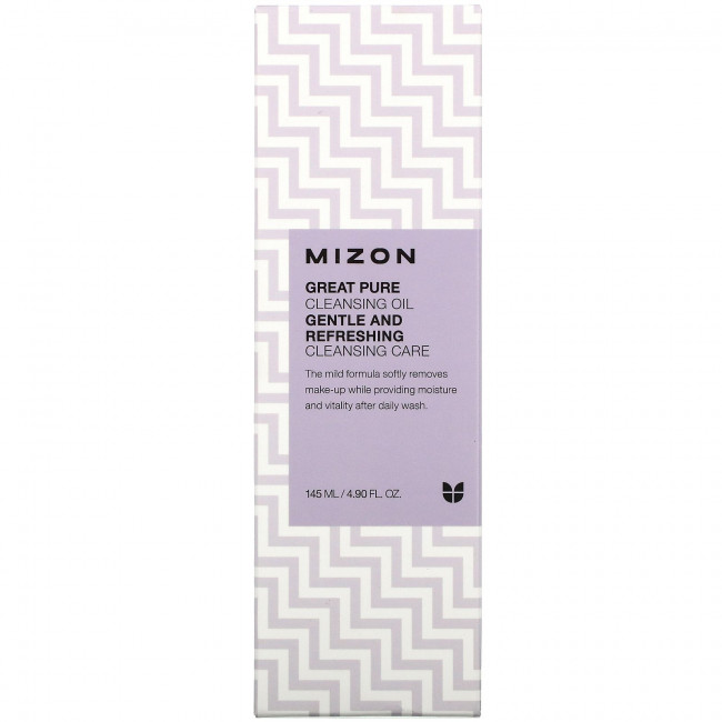 Mizon, Great Pure Cleansing Oil, 4.90 fl oz (145 ml) Mizon, Great Pure Cleansing Oil, 4.90 fl oz (145 ml)
