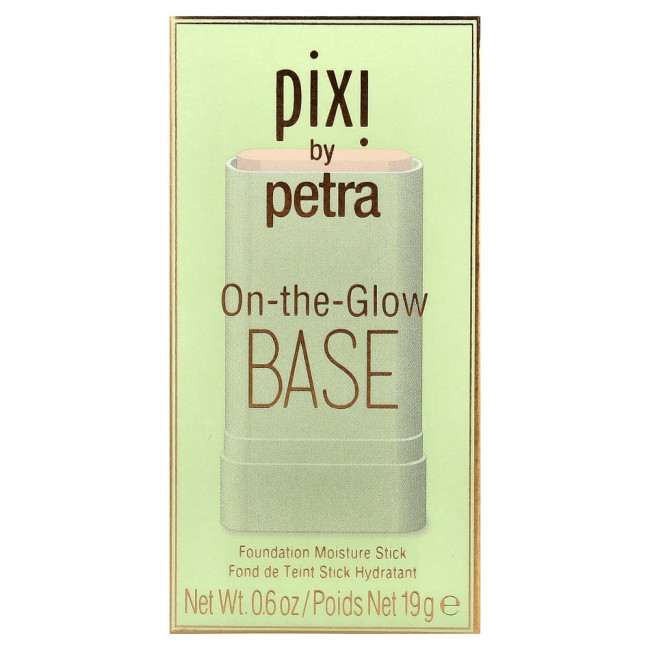 Pixi Beauty, On-The-Glow Base, увлажняющий стик-основа под макияж, кремовая, 19 г (0,6 унции) Pixi Beauty, On-The-Glow Base, увлажняющий стик-основа под макияж, кремовая, 19 г (0,6 унции)