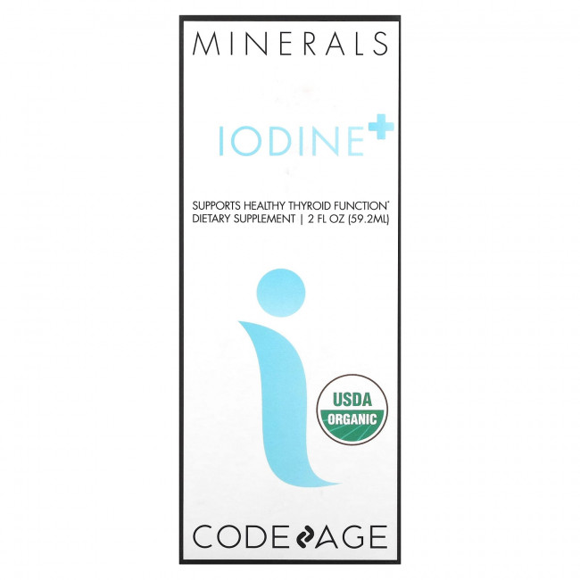 Codeage, Йод + 59,2 мл (2 жидк. Унции) Codeage, Йод + 59,2 мл (2 жидк. Унции)