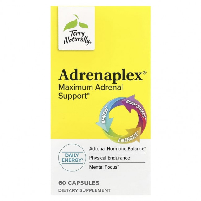 Terry Naturally, Adrenaplex®, 60 капсул