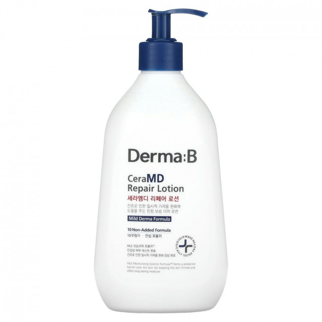 Derma:B, Восстанавливающий лосьон CeraMD, 400 мл (13,5 жидк. Унции)