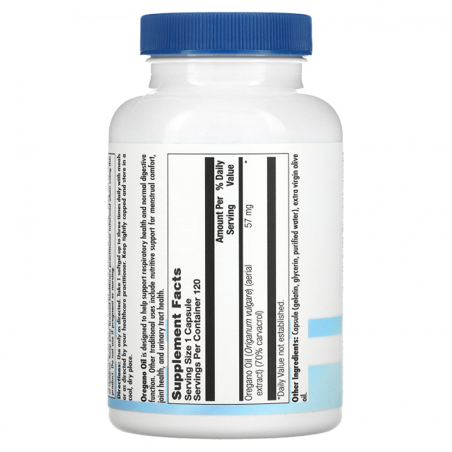 Nutra BioGenesis, Масло орегано, 120 мягких таблеток (Товар снят с продажи)