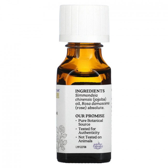 Aura Cacia, чистое эфирное масло, абсолю розы, 15 мл (0,5 жидк. унции) Aura Cacia, чистое эфирное масло, абсолю розы, 15 мл (0,5 жидк. унции)