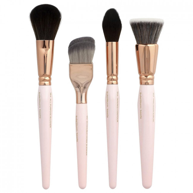 Набор кистей для лица Bdellium Tools, 4 кисти