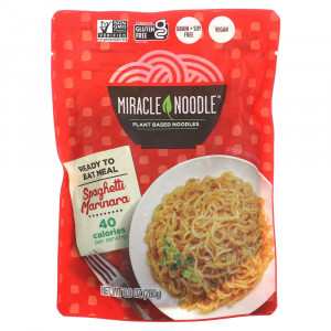 Miracle Noodle, Ready-to-Eat Meal, Spaghetti Marinara, 9.9 oz (280 g)