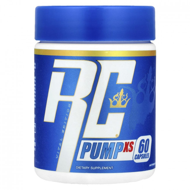 Ронни Коулман, Vital Edition, Pump XS™, 500 мг, 60 капсул