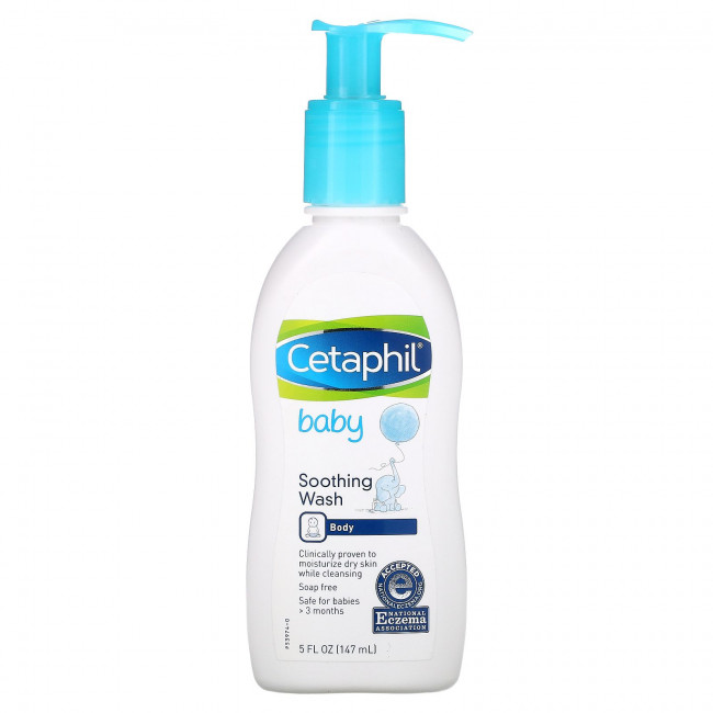 Cetaphil, Детское, успокаивающее средство, 147 мл (5 жидк. Унций) Cetaphil, Детское, успокаивающее средство, 147 мл (5 жидк. Унций)
