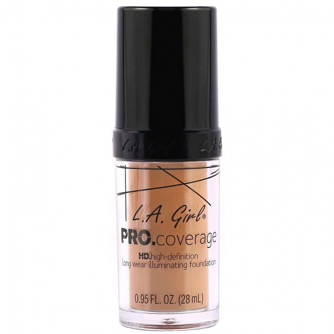 L.A. Girl, Основа под макияж Pro Coverage HD, оттенок Beige, 28 мл L.A. Girl, Основа под макияж Pro Coverage HD, оттенок Beige, 28 мл