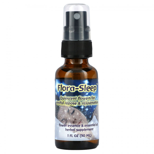 Flower Essence Services, Flora-Sleep, 1 oz (30 ml) Flower Essence Services, Flora-Sleep, 1 oz (30 ml)