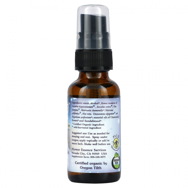 Flower Essence Services, Flora-Sleep, 1 oz (30 ml) Flower Essence Services, Flora-Sleep, 1 oz (30 ml)