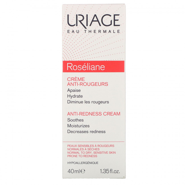 Uriage, Roseliane, крем против покраснений, 40 мл (1,35 жидк. Унции)