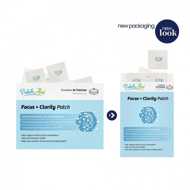 PatchAid, пластырь Focus + Clarity, 30 штук