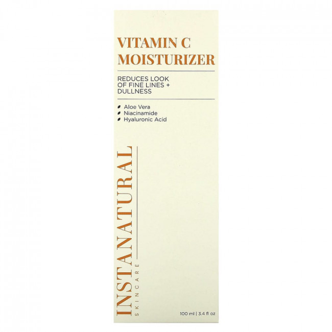 InstaNatural, Увлажняющее средство с витамином C, 100 мл (3,4 жидк. унции)