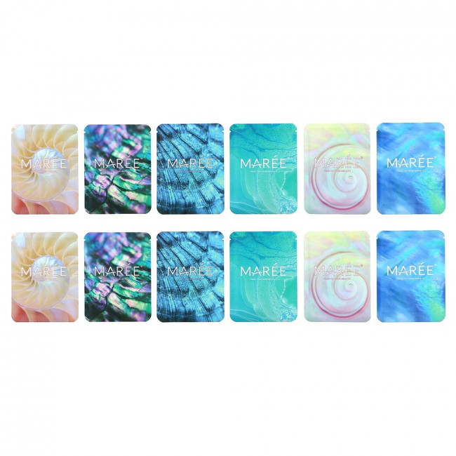 Maree, Marine Collagen Eye Gels, 12 Pairs, 1.32 oz (36 g)