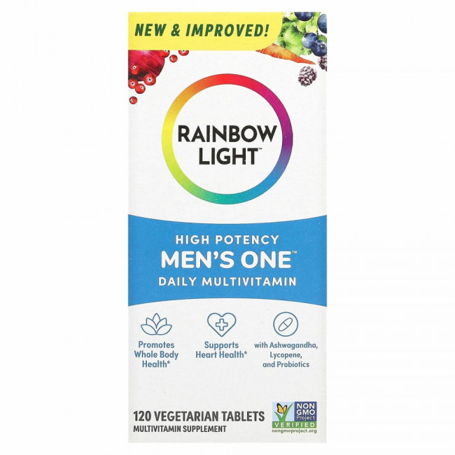 Rainbow Light, Men's One, мультивитамины, 120 таблеток