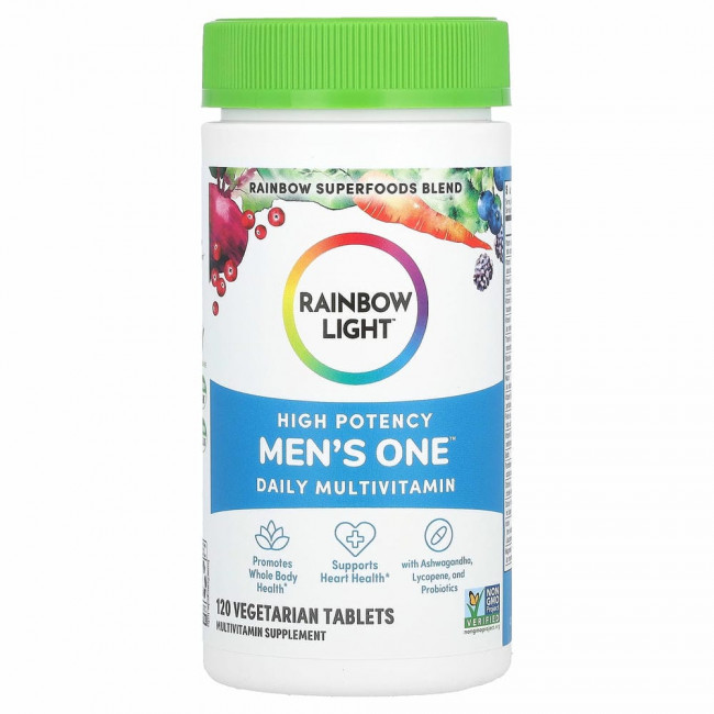 Rainbow Light, Men's One, мультивитамины, 120 таблеток