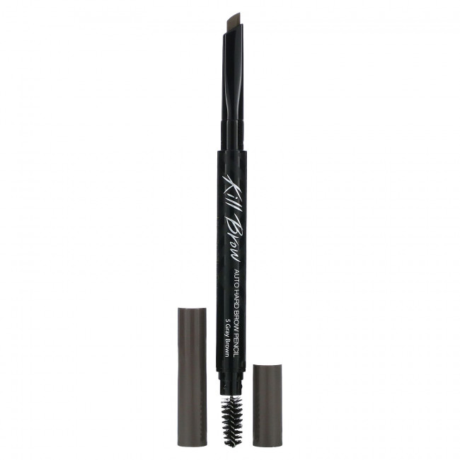 Clio, Kill Brow, автоматический карандаш для бровей, 05 серо-коричневый, 0,31 г (0,01 унции) Clio, Kill Brow, автоматический карандаш для бровей, 05 серо-коричневый, 0,31 г (0,01 унции)
