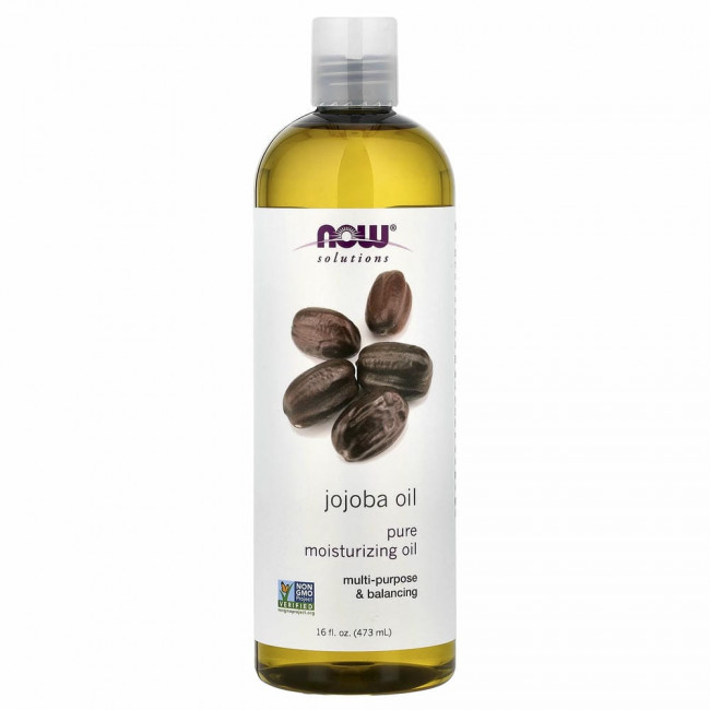NOW Foods, Решения, масло жожоба, 473 мл NOW Foods, Решения, масло жожоба, 473 мл